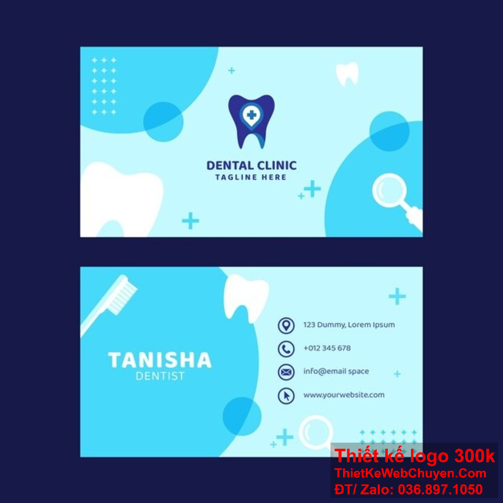 Để mẫu danh thiếp nha khoa đẹp nói lên câu chuyện thành công của bạn. Chọn mẫu danh thiếp nha khoa đẹp để thể hiện sự tinh tế và hiện đại.