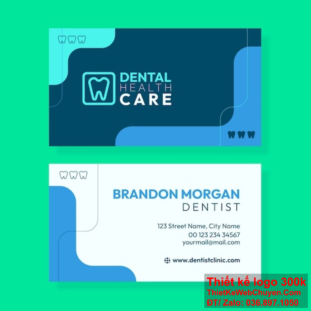 Mẫu danh thiếp nha khoa đẹp - Cầu nối giữa bạn và thành công chuyên nghiệp. Mẫu name card visit nha khoa đẹp sẽ giúp bạn ghi điểm tuyệt đối với bệnh nhân.