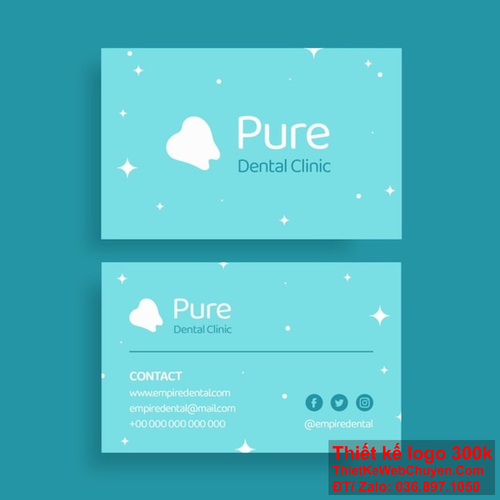 Mẫu name card visit nha khoa đẹp, cách bạn chào đón cơ hội và thách thức mới. Tư vấn thiết kế mẫu name card visit nha khoa đẹp, hiện đại và thu hút.