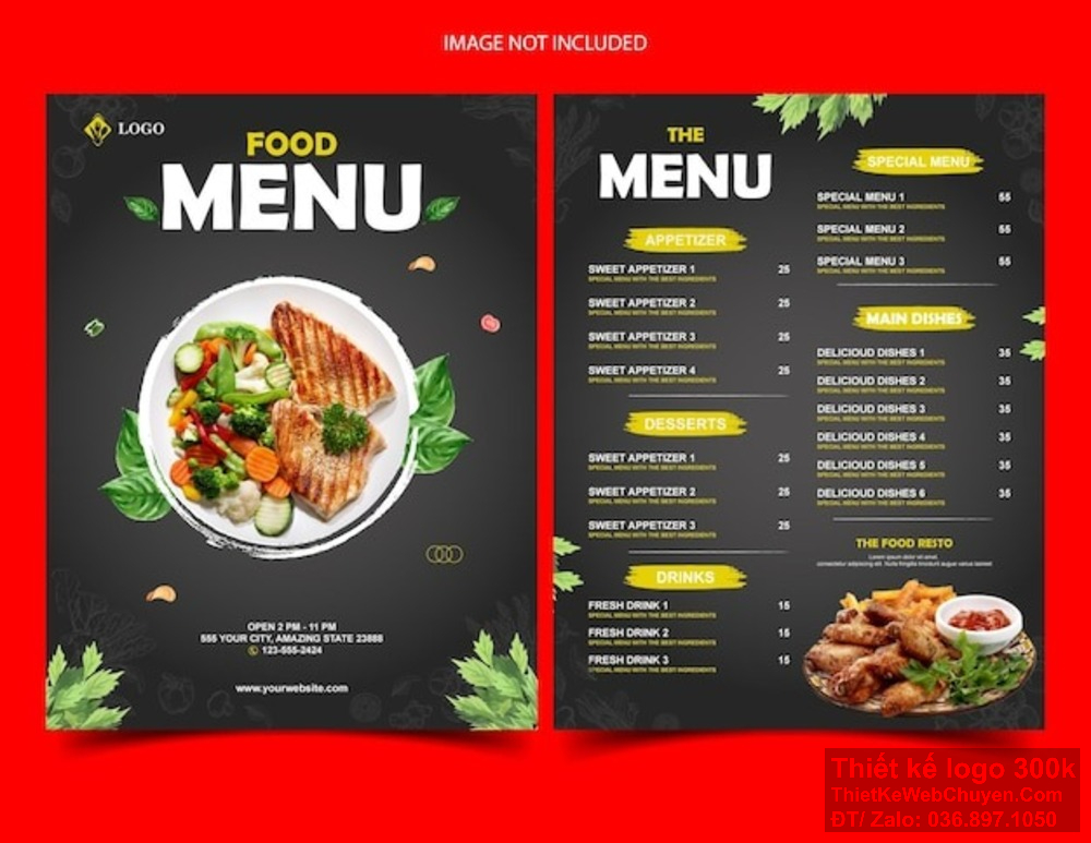 Thiết kế menu thực đơn nhà hàng đẹp không chỉ tạo ấn tượng ban đầu mạnh mẽ mà còn nâng cao trải nghiệm ẩm thực của khách hàng Hãy đến và thưởng thức món ăn từ menu thực đơn nhà hàng đẹp, nơi nghệ thuật và ẩm thực giao hòa