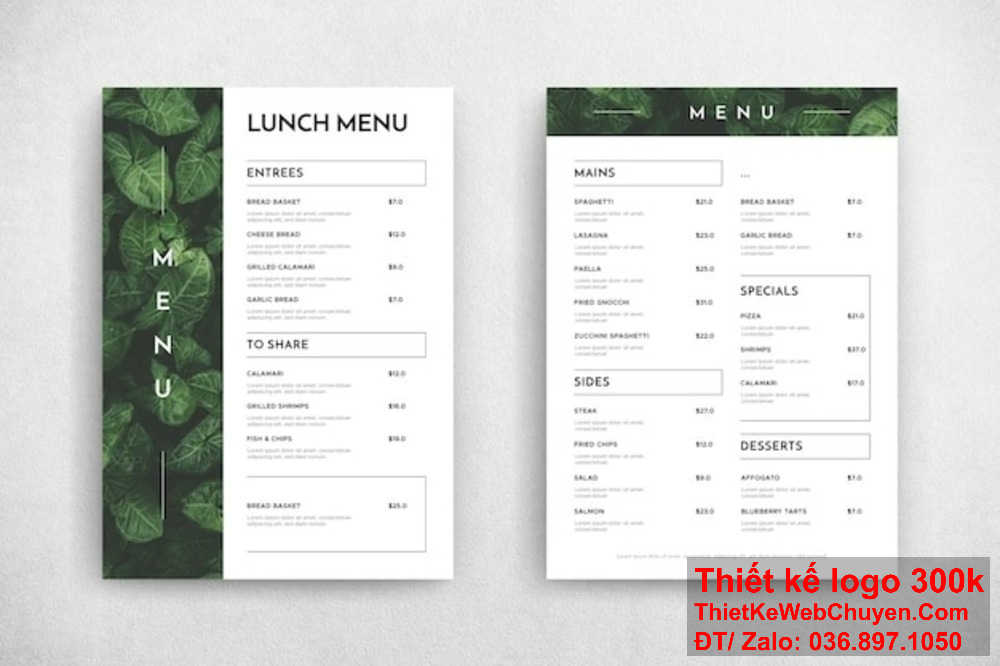 Thiết kế menu nước uống đẹp mắt giúp quán cà phê của bạn thu hút nhiều khách hàng hơn. Thiết kế menu nước uống của chúng tôi sẽ giúp quán bạn nổi bật và tạo dấu ấn đặc biệt.