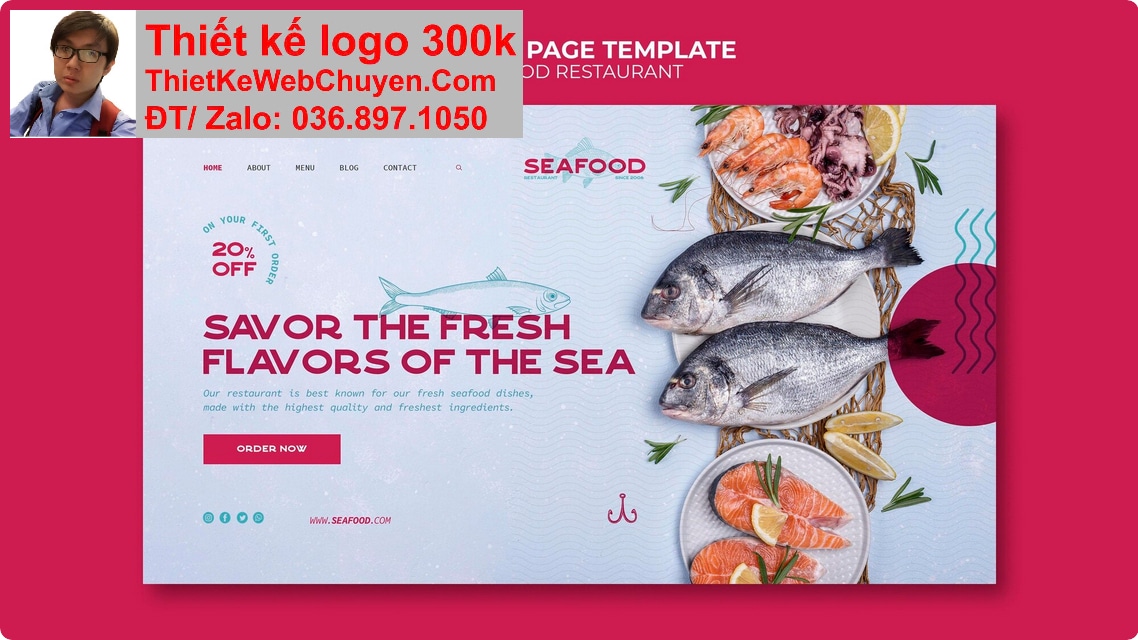 Nâng cấp web bán hải sản Nâng cấp web bán hải sản