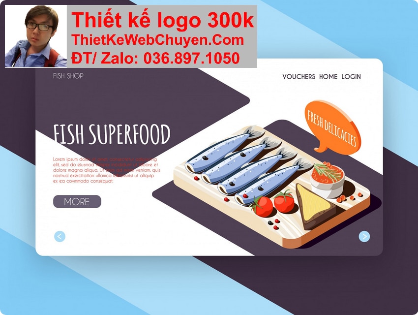 Nâng cấp web bán hải sản Nâng cấp web bán hải sản