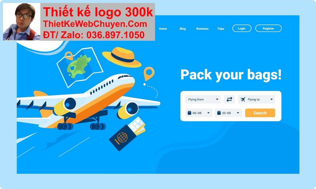 Nâng cấp web bán vé máy bay Nâng cấp web bán vé máy bay