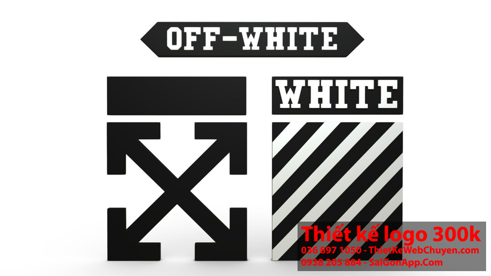 Các yếu tố chính của Off-White Logo thường bao gồm chữ viết tên thương hiệu và các đường nét độc đáo. Off-White Logo thường là biểu tượng của sự đổi mới và sáng tạo trong ngành thời trang.