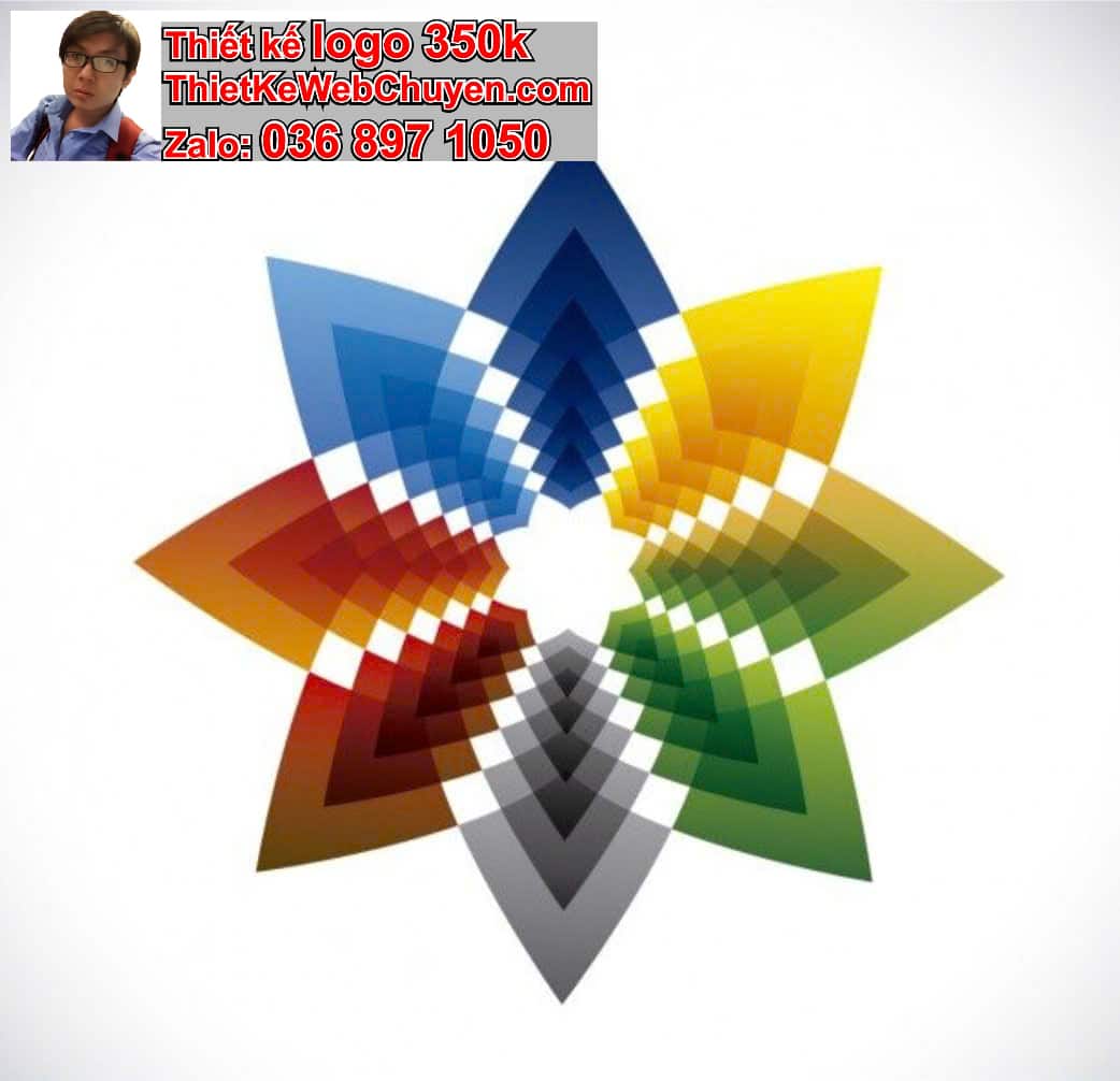 Phối màu sắc trong thiết kế logo online 