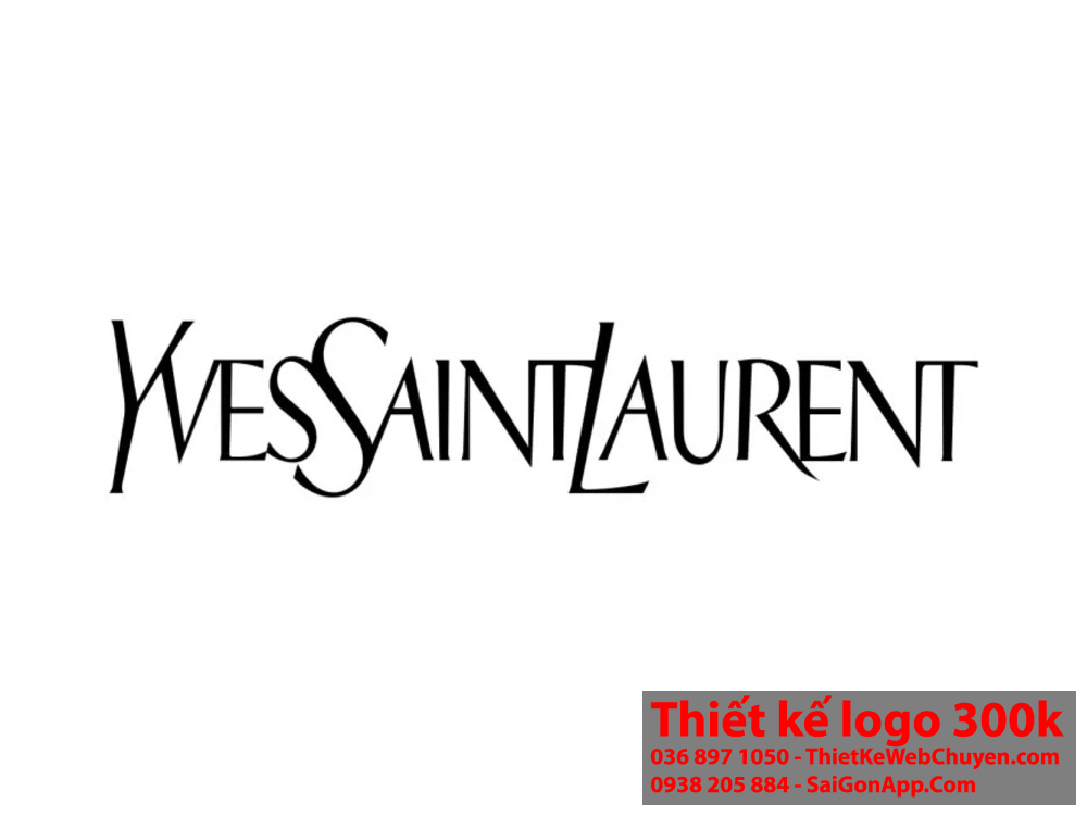 "Saint Laurent logo thường được nhìn nhận là biểu tượng của sự đẳng cấp và quyền lực." "Saint Laurent logo là biểu tượng của sự hoàn hảo trong thiết kế."