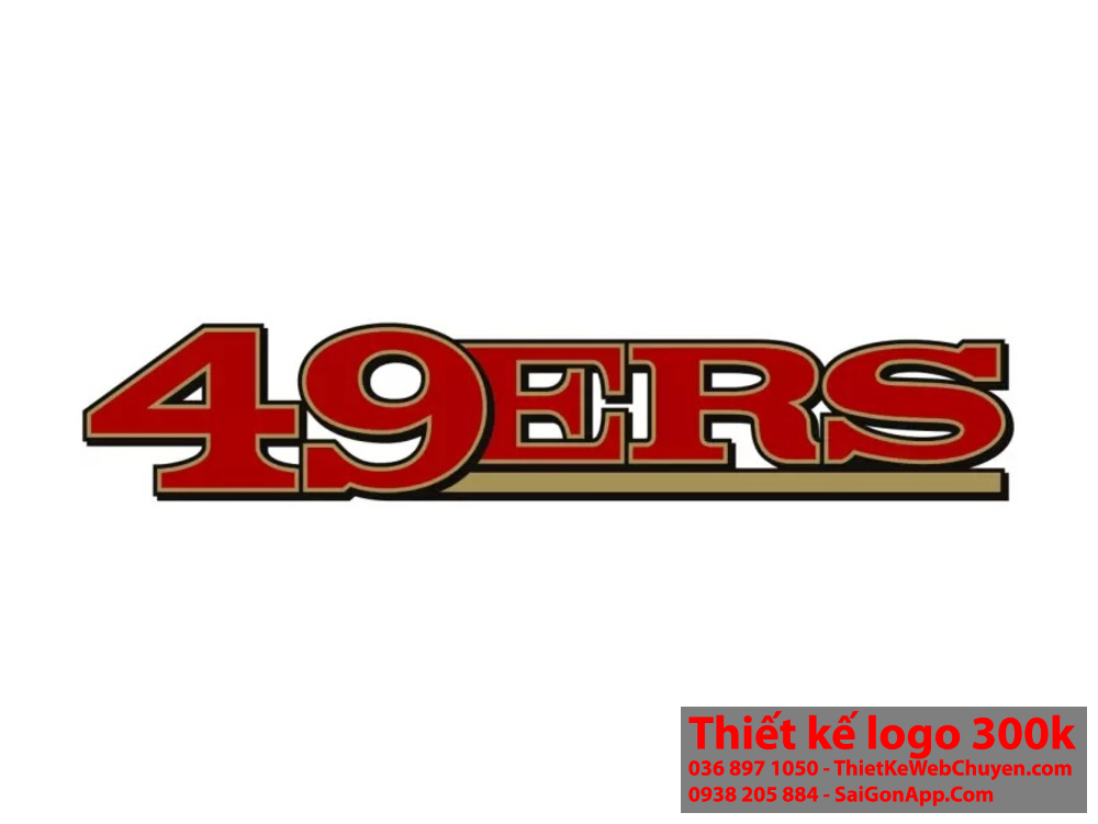 Hình ảnh "San Francisco 49ers logo" thường được sử dụng trong truyền thông và quảng cáo liên quan đến đội bóng. Sự thay đổi nhỏ trong "San Francisco 49ers logo" có thể được thực hiện để phù hợp với nhu cầu thiết kế.