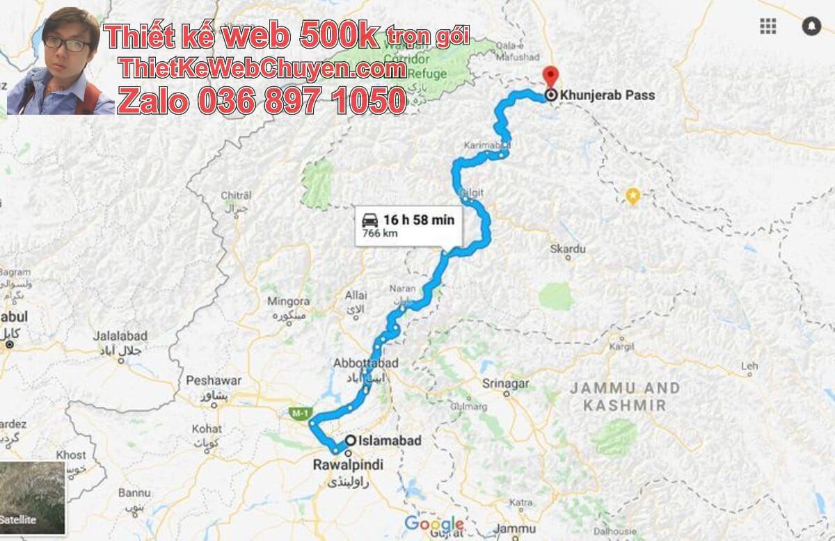 tạo bản đồ Google Map cho cửa hàng hải sản