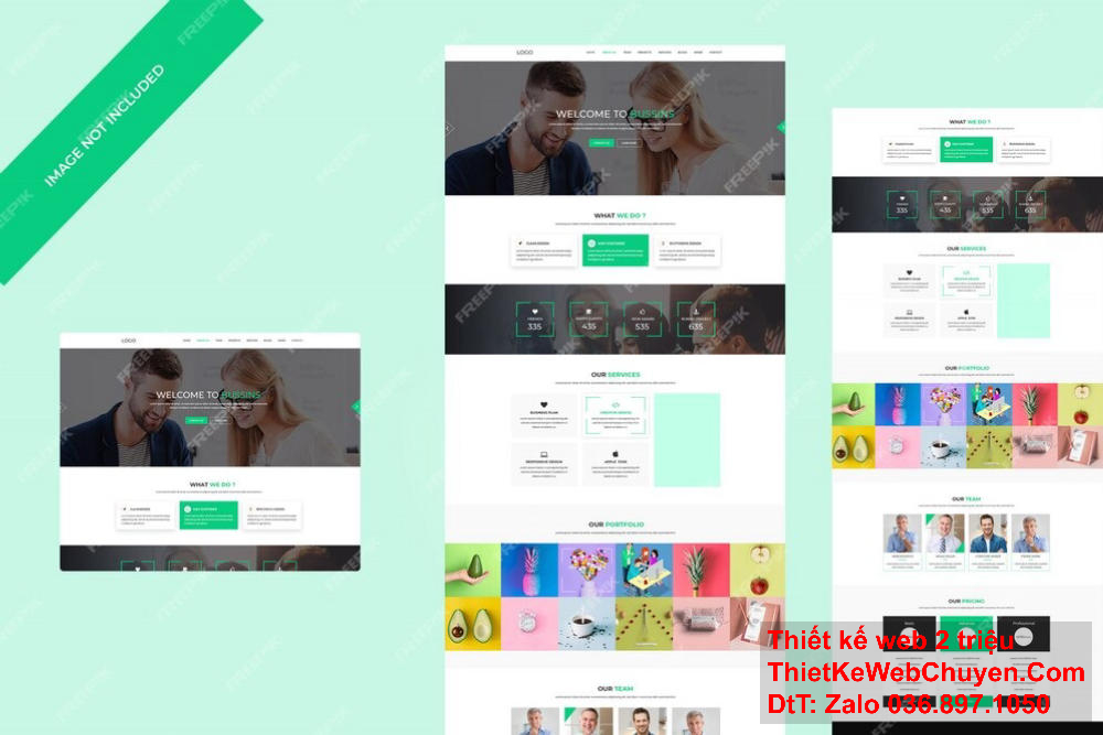 Có những mẫu giao diện free nào cho trang web?