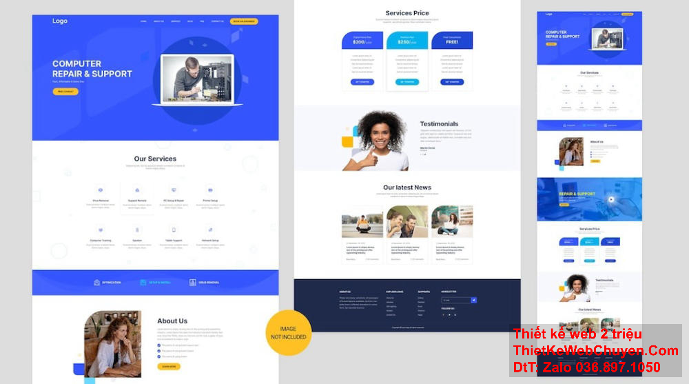 Tạo trang web free cho doanh nghiệp nhỏ.