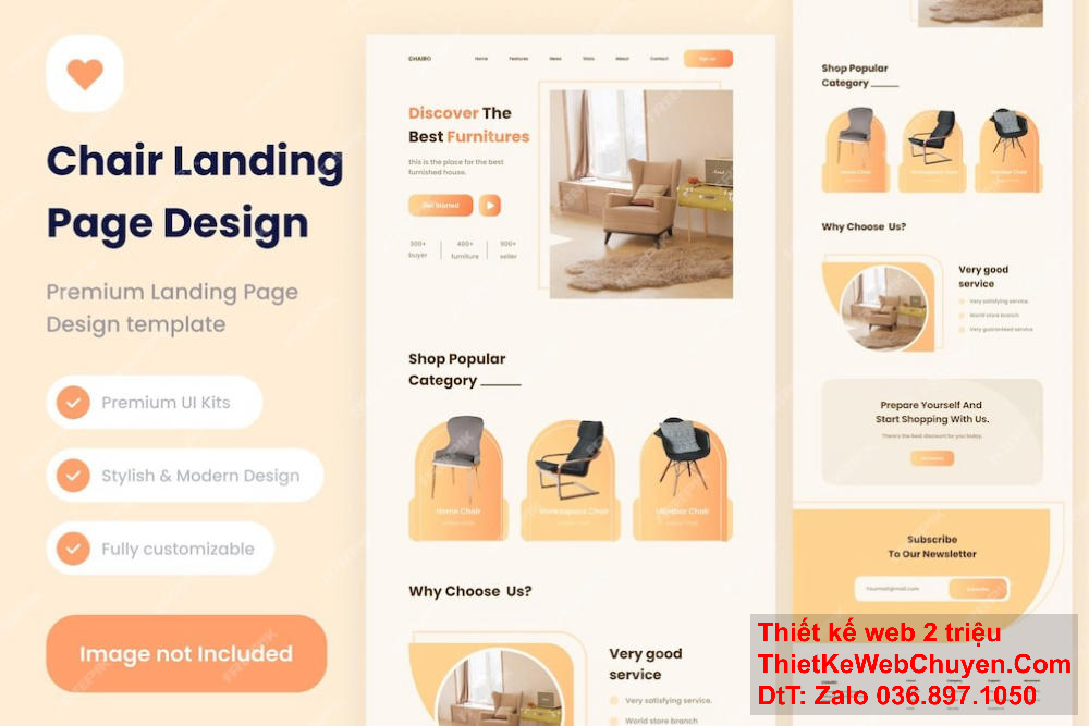 Tạo trang web quảng cáo với giao diện thân thiện với người dùng để tăng trải nghiệm của họ.