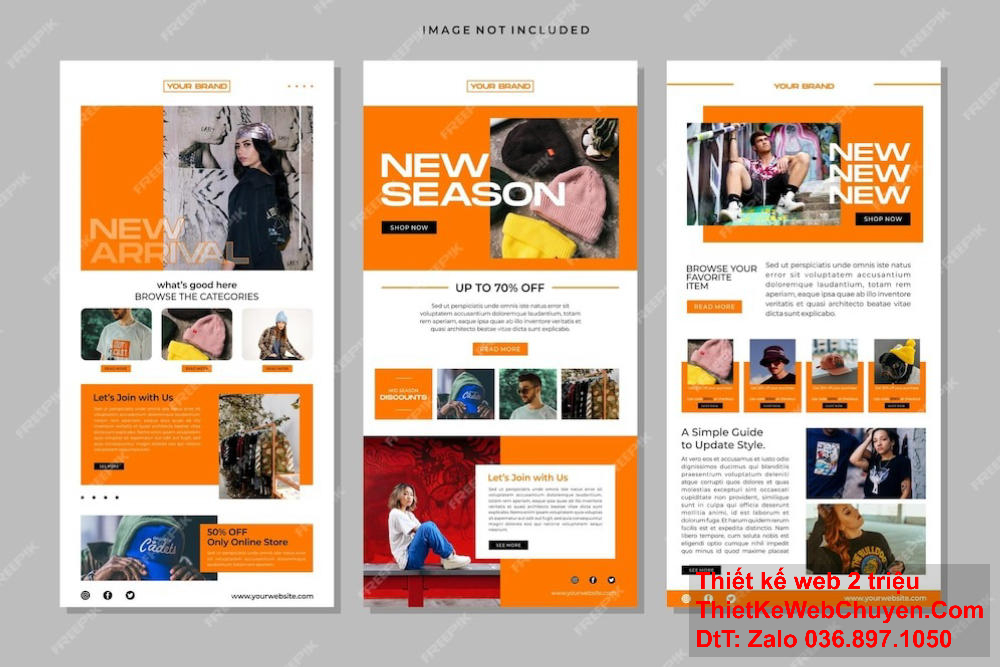 Hãy tạo trang web riêng để cung cấp thông tin chi tiết về sản phẩm hoặc dịch vụ của bạn.