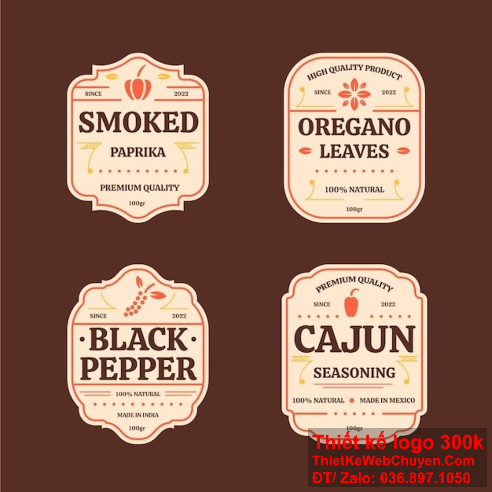 Tem nhãn sản phẩm là minh chứng cho sự cam kết của thương hiệu đối với chất lượng và uy tín. Tem nhãn sản phẩm được thiết kế với sự chuyên nghiệp và tinh tế, tạo ra ấn tượng mạnh mẽ với khách hàng.
