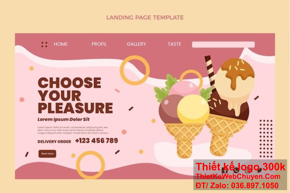 Thu hút thực khách ngay từ cái nhìn đầu tiên với thiết kế bảng hiệu cửa hàng kem/gelato. Làm nổi bật cửa hàng của bạn với thiết kế bảng hiệu cửa hàng kem/gelato đẹp mắt.