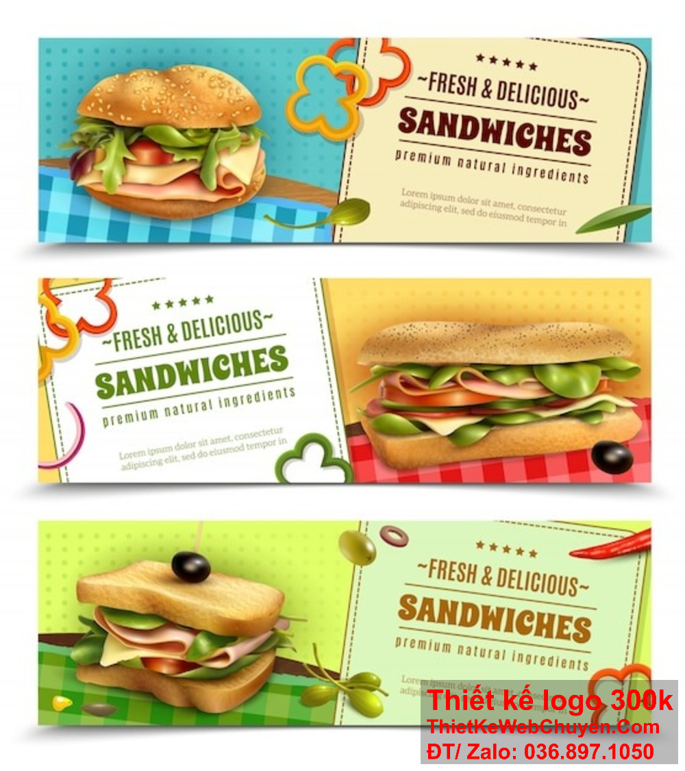 Bứt phá doanh số với thiết kế bảng hiệu tiệm bánh mì sandwich sáng tạo. Tận dụng tối đa không gian quảng cáo với thiết kế bảng hiệu tiệm bánh mì sandwich hiệu quả.