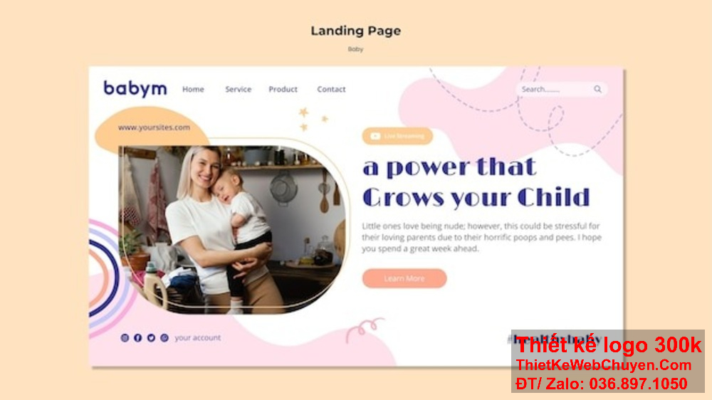 Thiết kế bảng hiệu mẹ và bé: Sự kết hợp giữa nghệ thuật và marketing. Thiết kế bảng hiệu mẹ và bé cho một chiến dịch quảng cáo hiệu quả.