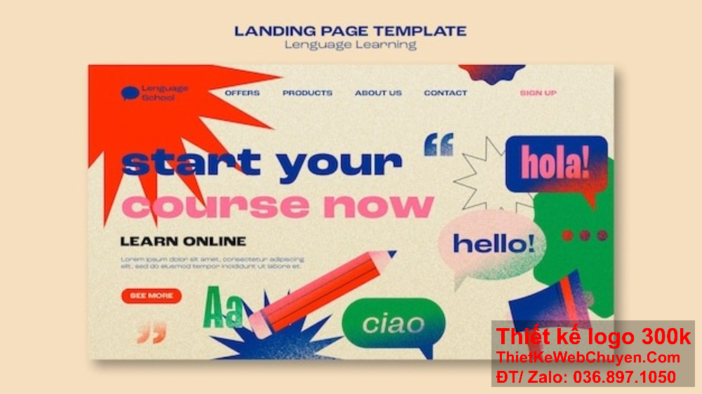 Tối ưu hóa không gian và vị trí lắp đặt bảng hiệu trung tâm tiếng Anh. Thiết kế bảng hiệu trung tâm tiếng Anh mang tính biểu tượng và dễ nhận biết.