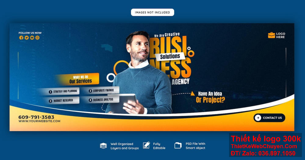 "Chúng tôi không chỉ cung cấp dịch vụ thiết kế banner giá rẻ, mà còn đảm bảo rằng mỗi banner được tạo ra đều phản ánh rõ ràng thương hiệu của bạn."