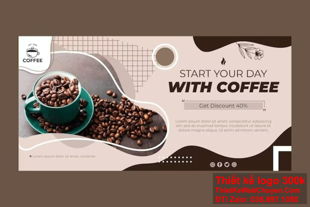 "Chúng tôi mang đến sự sáng tạo và tinh tế trong từng thiết kế banner website, giúp thương hiệu cafe của bạn tỏa sáng trên mạng." "Chúng tôi hiểu rằng một banner website chất lượng có thể là chìa khóa giúp doanh nghiệp của bạn nổi bật giữa đám đông."