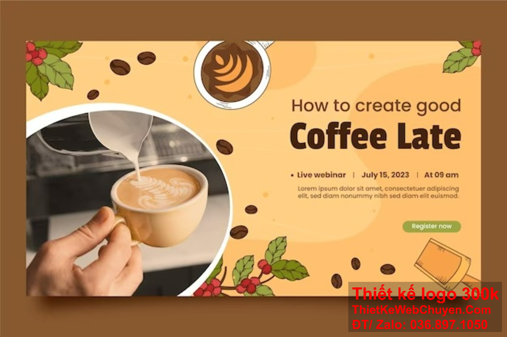 "Tạo ra ảnh bìa cafe ấn tượng với các mẫu banner website được thiết kế đặc biệt, phản ánh bản sắc riêng của doanh nghiệp." "Thiết kế banner website chuyên nghiệp với ảnh bìa cafe độc đáo, làm nổi bật thương hiệu của bạn trong lòng khách hàng."