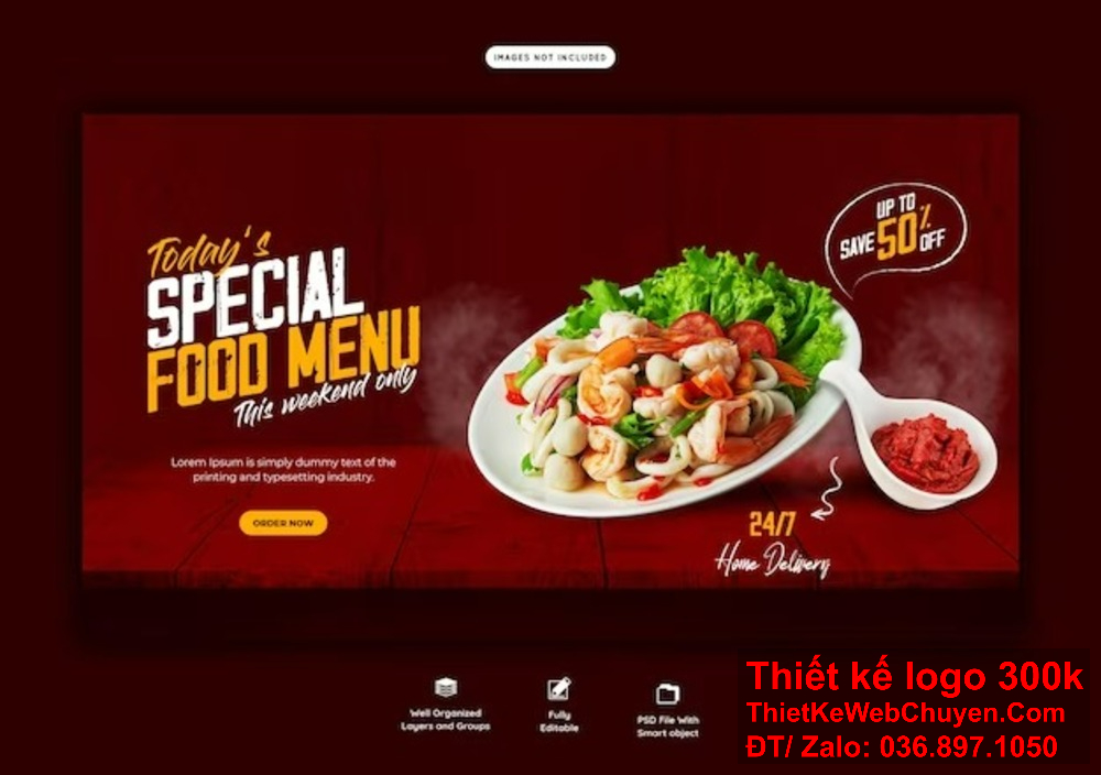 Thiết kế banner website cuốn hút, mang đến diện mạo mới mẻ cho quán ăn vặt. Thiết kế banner website độc đáo giúp quán ăn vặt của bạn thu hút khách hàng trực tuyến.