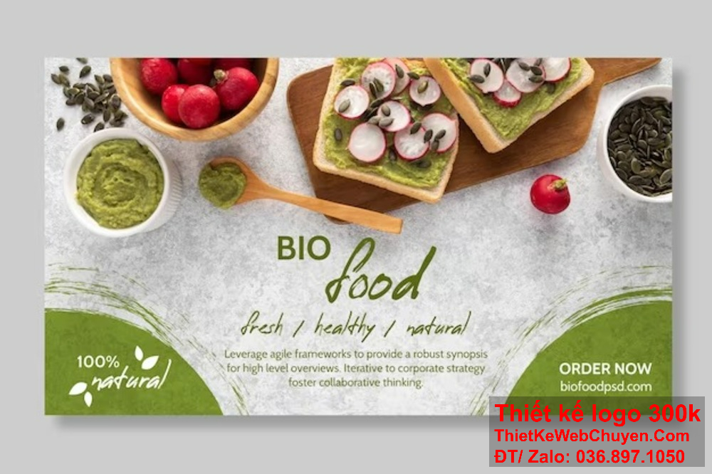 Thiết kế ảnh bìa Facebook thực phẩm, tạo dấu ấn thương hiệu ngay từ cái nhìn đầu tiên. Thiết kế ảnh bìa Facebook thực phẩm, thể hiện giá trị thương hiệu của bạn rõ ràng.