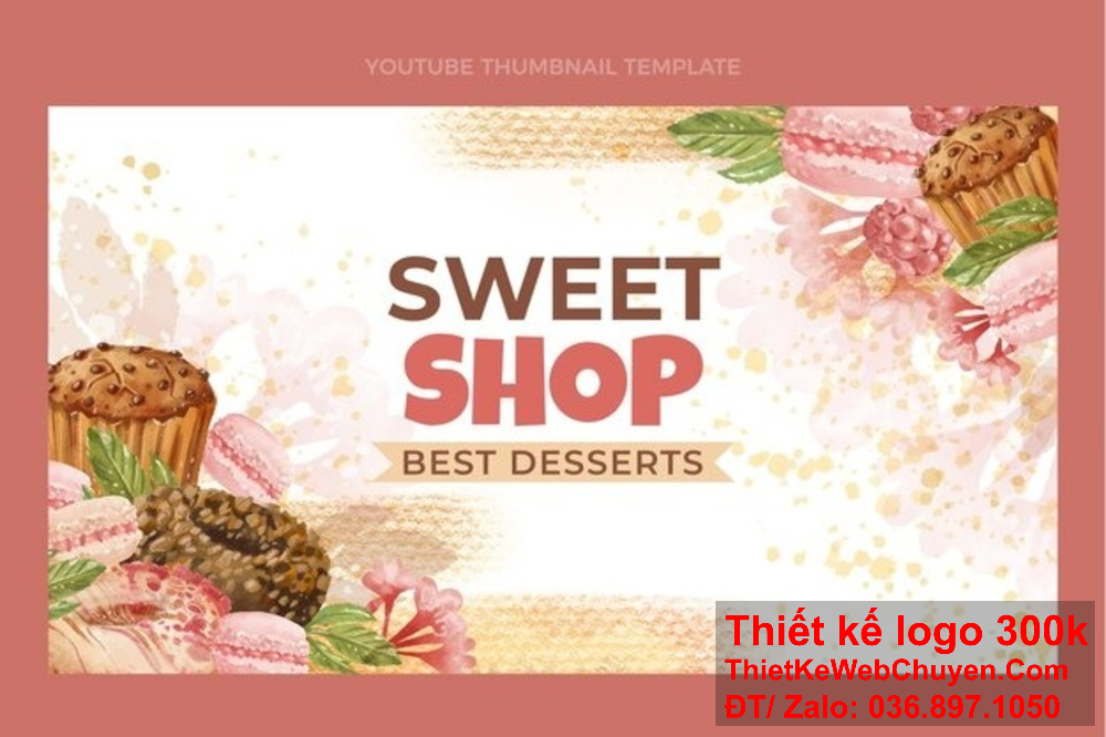 Thiết kế banner website giúp cửa hàng bánh kẹo thu hút lượng truy cập lớn từ khách hàng. Thiết kế banner website thể hiện sự chuyên nghiệp của cửa hàng bánh kẹo.