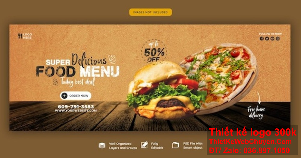 Thiết kế banner website là cách cửa hàng bánh mì thể hiện sự chuyên nghiệp trực tuyến. Banner website sáng tạo giúp cửa hàng bánh mì kết nối với khách hàng dễ dàng hơn.