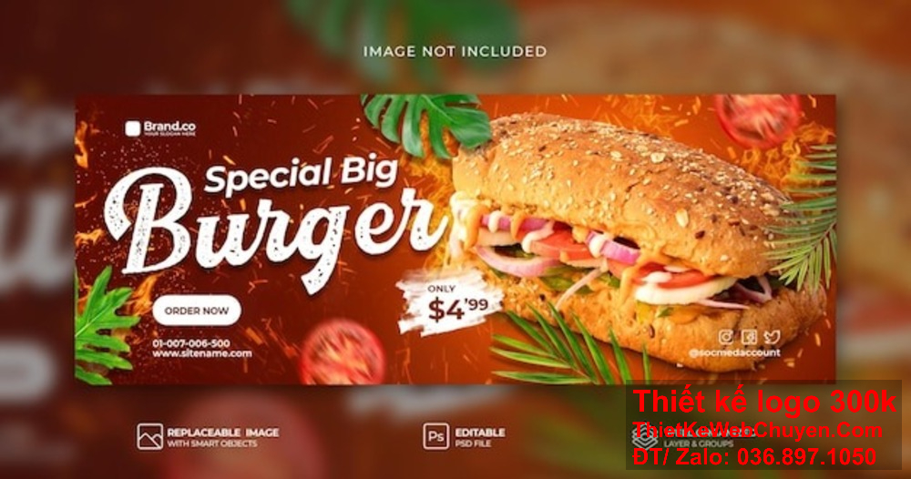 Thiết kế banner website sáng tạo giúp cửa hàng bánh mì tăng nhận diện thương hiệu. Thiết kế ảnh bìa giúp cửa hàng bánh mì truyền tải thông điệp một cách tinh tế.