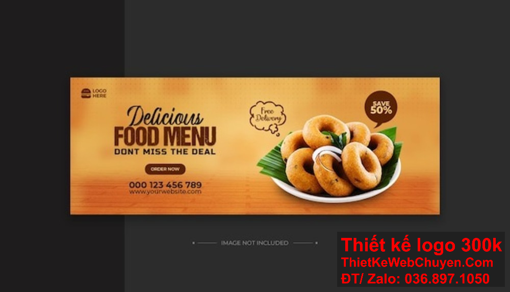 Cải thiện nhận diện thương hiệu với thiết kế banner website độc đáo cho cửa hàng bánh mì. Thiết kế banner website giúp cửa hàng bánh mì tạo ấn tượng đầu tiên mạnh mẽ trên Facebook.
