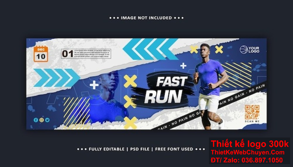 Cải thiện nhận diện thương hiệu với thiết kế banner ảnh bìa độc đáo cho câu lạc bộ thể thao. Thiết kế banner website giúp câu lạc bộ thể thao thu hút sự chú ý của người hâm mộ.