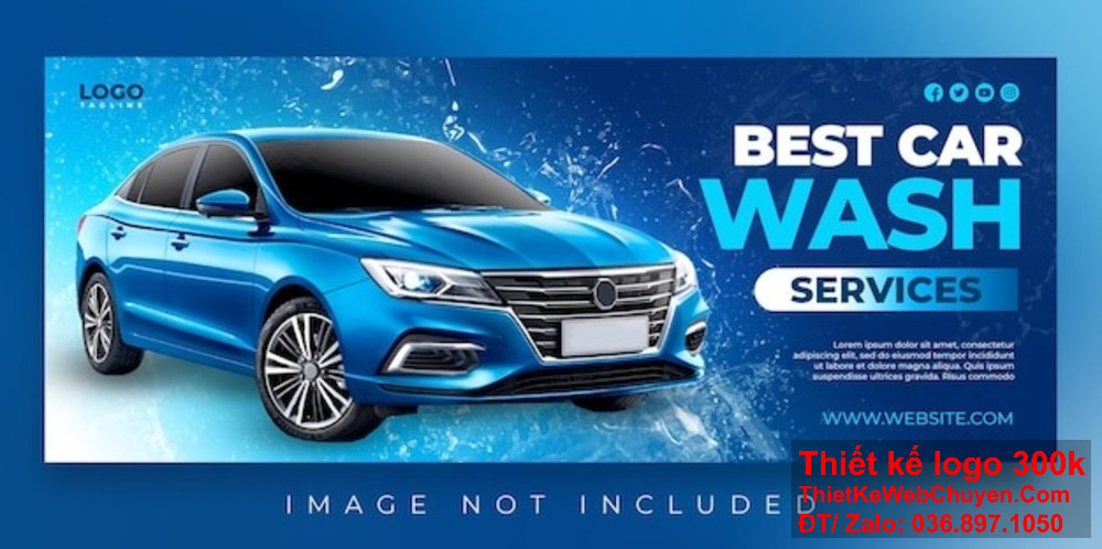 Thiết kế banner website ảnh bìa chăm sóc xe detailing với phong cách hiện đại. Tăng trải nghiệm khách hàng với thiết kế banner website ảnh bìa chăm sóc xe detailing tinh tế.