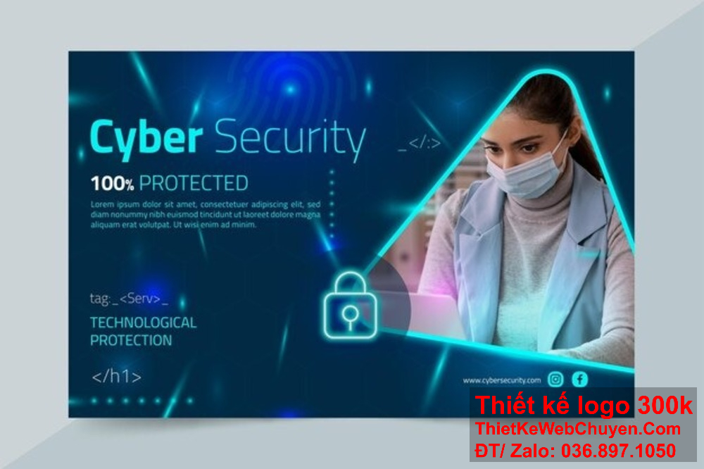 Thiết kế banner ảnh bìa công ty bảo vệ với màu sắc và thông điệp rõ ràng. Banner ảnh bìa công ty bảo vệ cần thiết kế đơn giản mà tinh tế.