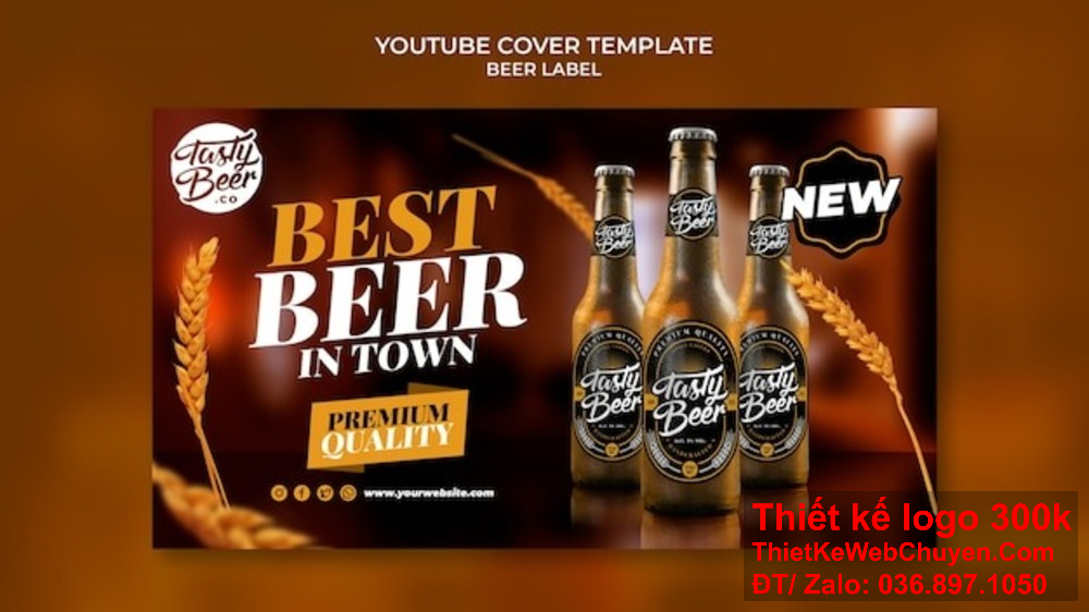 Thiết kế banner ảnh bìa công ty bia nước ngọt cần tập trung vào màu sắc tươi sáng. Thiết kế banner ảnh bìa công ty bia nước ngọt cần tạo ra sự tươi mát, hấp dẫn.