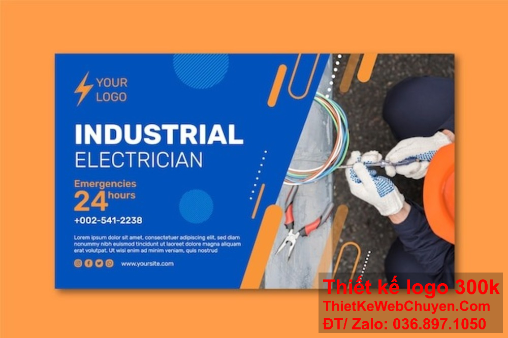 Công ty cơ điện của bạn sẽ tạo ấn tượng với thiết kế banner Facebook sáng tạo. Banner Facebook công ty cơ điện giúp bạn tiếp cận khách hàng mục tiêu dễ dàng.