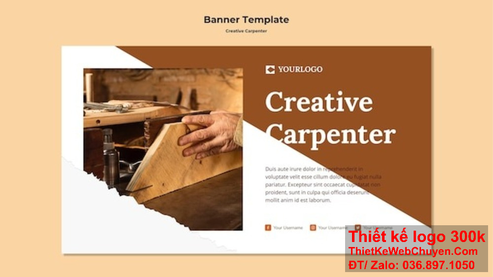 Công ty gỗ của bạn sẽ tăng nhận diện thương hiệu với thiết kế banner Facebook sáng tạo. Thiết kế banner Facebook công ty gỗ mang đến hình ảnh chuyên nghiệp.