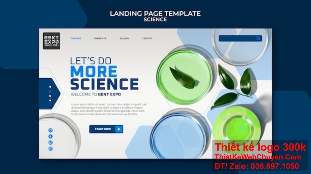 Thiết kế banner website sáng tạo mang đến diện mạo mới mẻ cho công ty hóa chất. Thiết kế banner website giúp công ty hóa chất xây dựng uy tín thương hiệu.