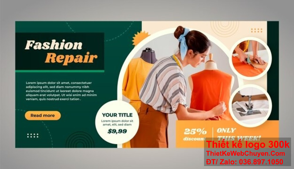 Banner ảnh bìa công ty may mặc cần thiết kế sáng tạo và hài hòa. Tạo ấn tượng sâu sắc với khách hàng bằng thiết kế banner ảnh bìa công ty may mặc sáng tạo.