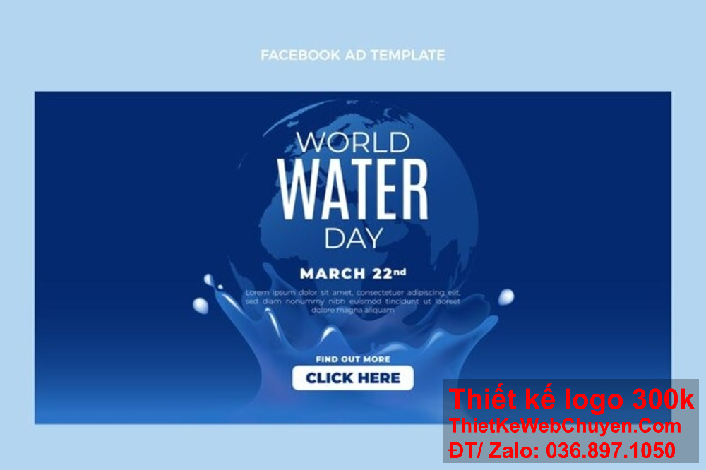 Thiết kế banner website sáng tạo giúp công ty nước tăng nhận diện thương hiệu. Thiết kế ảnh bìa giúp công ty nước truyền tải thông điệp một cách tinh tế.