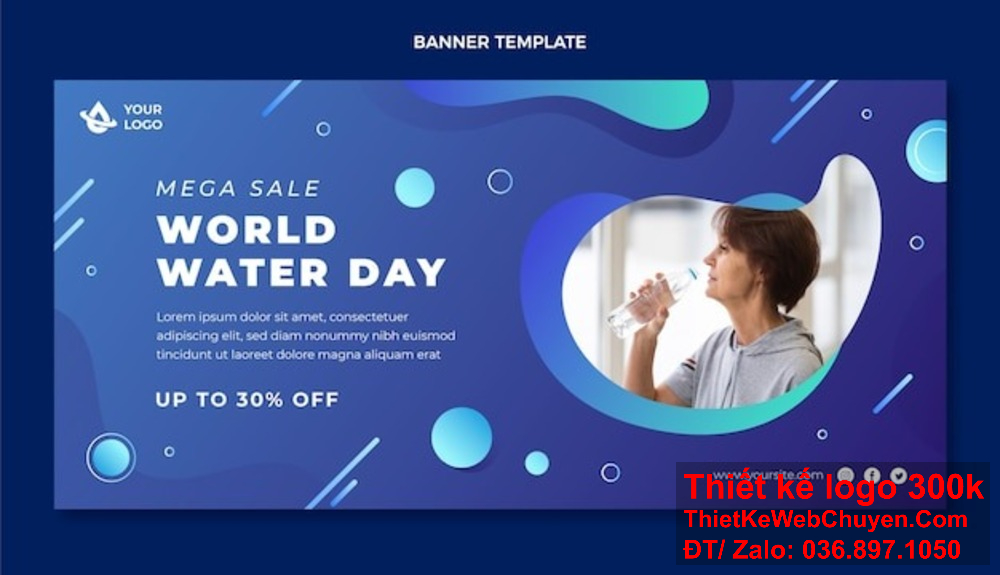 Thiết kế banner website là cách công ty nước thể hiện sự chuyên nghiệp trực tuyến. Banner website sáng tạo giúp công ty nước kết nối với khách hàng dễ dàng hơn.