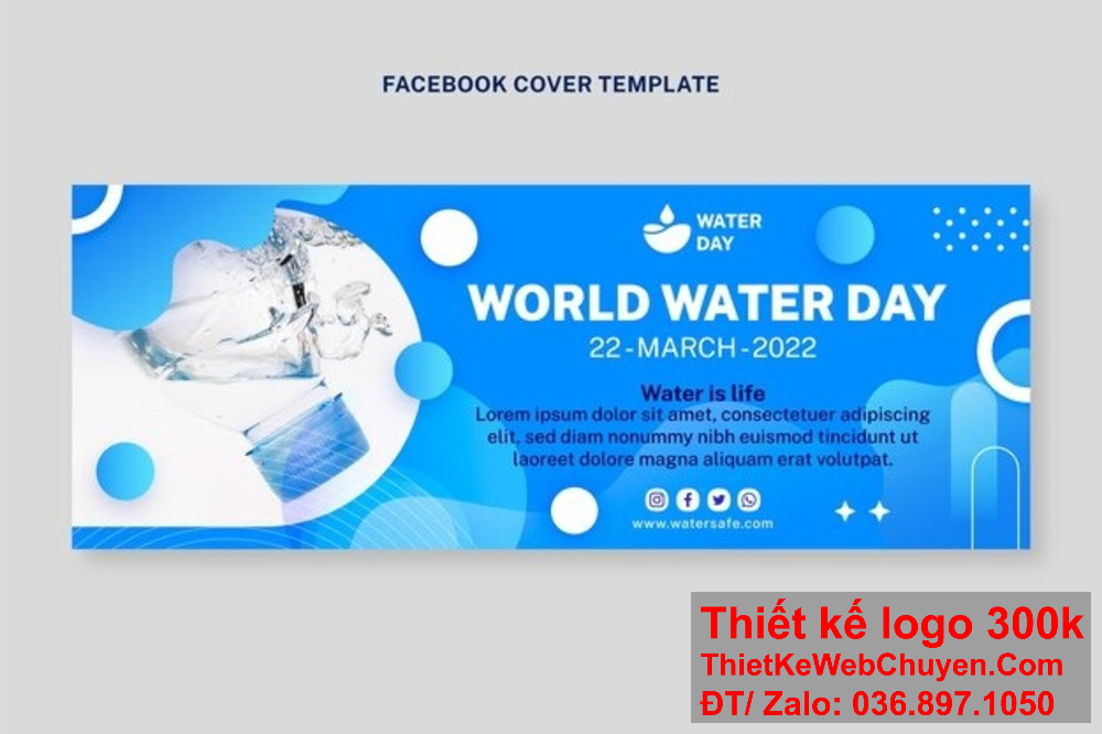 Thiết kế banner website giúp công ty nước tăng uy tín thương hiệu. Banner ảnh bìa độc đáo giúp công ty nước tạo dấu ấn thị giác mạnh mẽ.