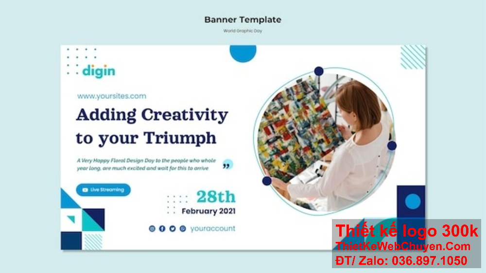Banner ảnh bìa Facebook quảng cáo giúp thương hiệu của bạn nổi bật trên mạng xã hội. Thiết kế banner ảnh bìa Facebook quảng cáo giúp bạn thu hút sự chú ý của khách hàng.