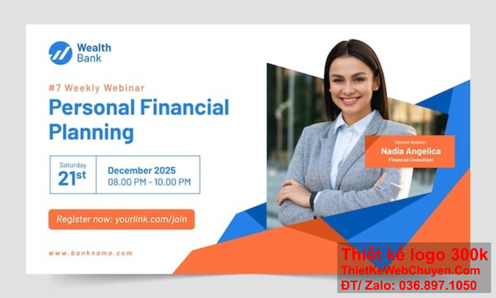 Công ty tài chính của bạn sẽ tăng nhận diện thương hiệu với thiết kế banner ảnh bìa Facebook sáng tạo. Tăng cường sự tương tác với thiết kế banner ảnh bìa Facebook tài chính.