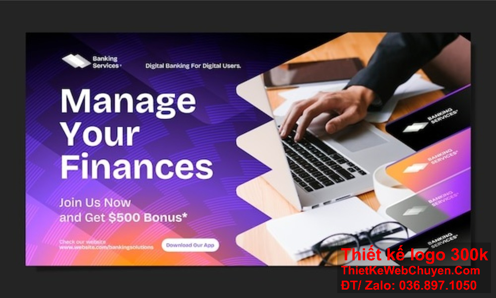 Banner ảnh bìa Facebook tài chính là cách tuyệt vời để quảng bá sản phẩm. Thiết kế banner ảnh bìa Facebook tài chính giúp doanh nghiệp của bạn tạo dựng niềm tin với khách hàng.
