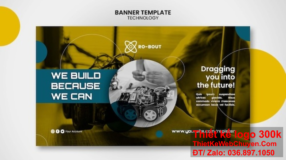 Văn bản trên banner phải ngắn gọn và nhấn mạnh vào điểm mạnh của sản phẩm. Thiết kế đơn giản nhưng mạnh mẽ sẽ làm nổi bật các tính năng của sản phẩm.