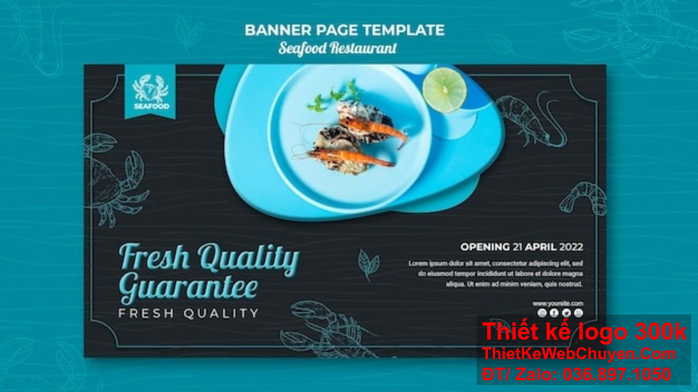 Công ty thủy sản của bạn sẽ nổi bật với thiết kế banner ảnh bìa Facebook độc đáo. Thiết kế banner ảnh bìa Facebook thủy sản giúp doanh nghiệp tạo dựng hình ảnh chuyên nghiệp.