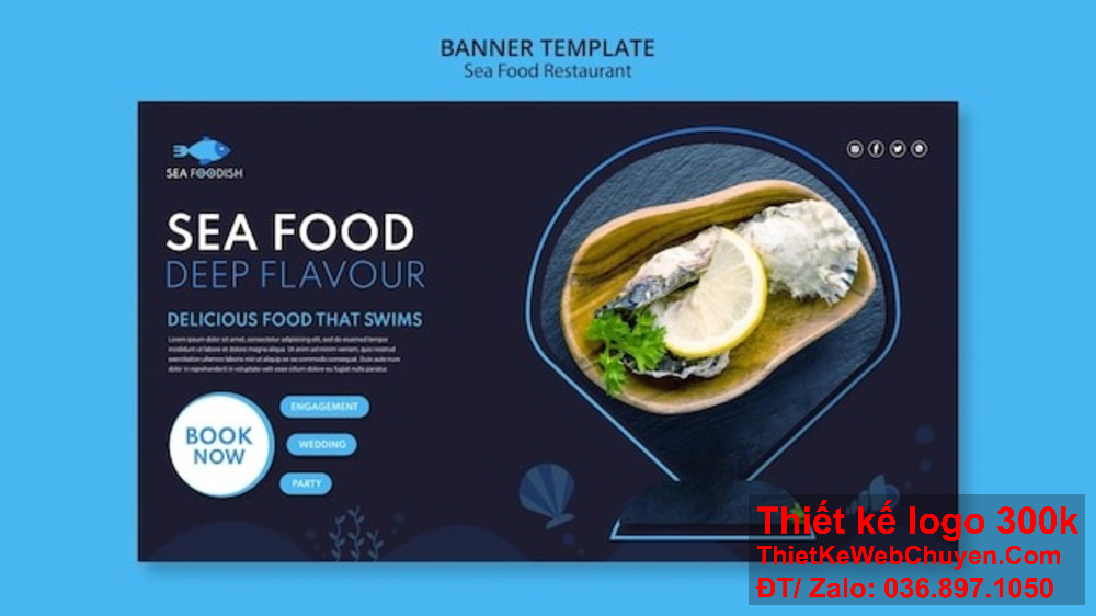 Thiết kế banner ảnh bìa Facebook thủy sản mang lại hình ảnh chuyên nghiệp cho doanh nghiệp. Thiết kế banner ảnh bìa Facebook thủy sản giúp doanh nghiệp tăng nhận diện thương hiệu.