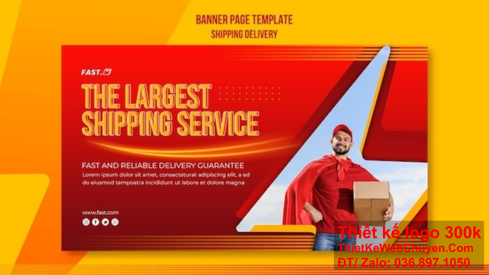 Thiết kế ảnh bìa giúp công ty vận tải logistics tăng nhận diện thương hiệu. Thiết kế banner ảnh bìa sáng tạo giúp công ty vận tải logistics nổi bật trên thị trường.