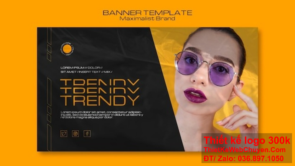 Banner website ảnh bìa cửa hàng mắt kính giúp bạn tiếp cận khách hàng mục tiêu dễ dàng. Cửa hàng mắt kính của bạn sẽ nổi bật hơn với thiết kế banner website chuyên nghiệp.